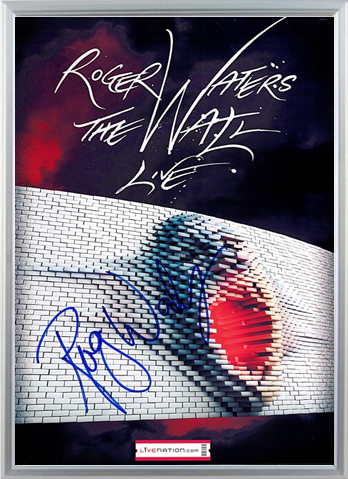 Roger Waters - The Wall Signed Music Print